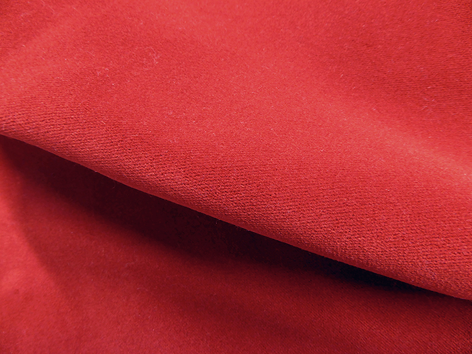 zoom colori VELOURS GARNIER ACOUSTIQUE M1 rouge