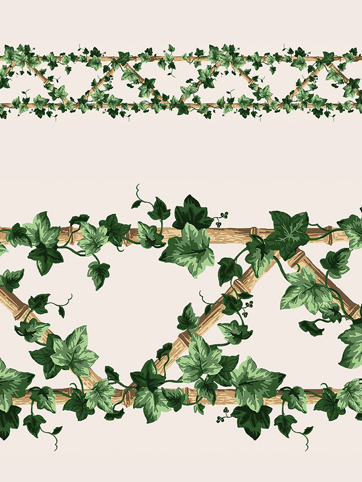 zoom colori FRISE LIERRE DOUBLE vert