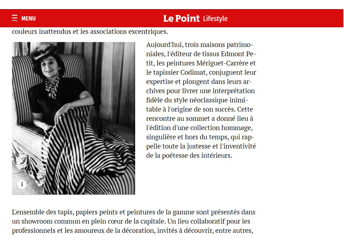 Article Le Point - Mai 2021 - Lire l'article